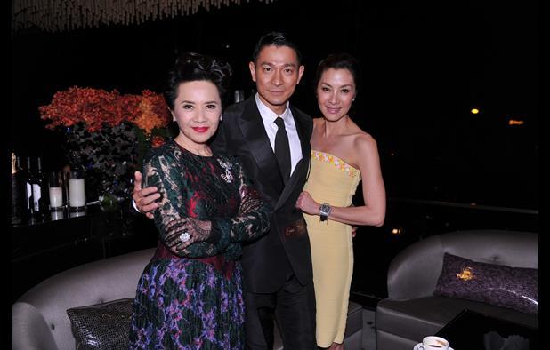 Deanie Ip, Andy Lau and Michelle Yeoh